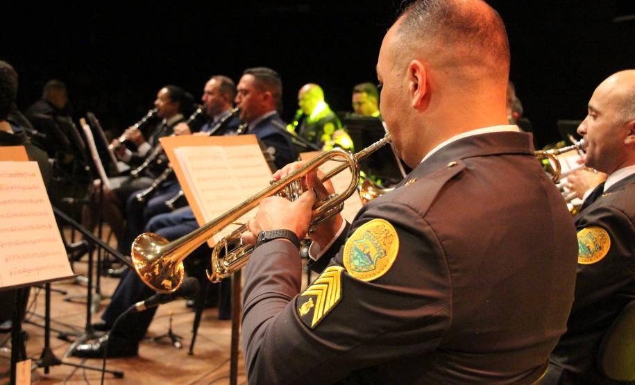 O concerto foi celebração uma especial em homenagem ao 170 anos da PMPR