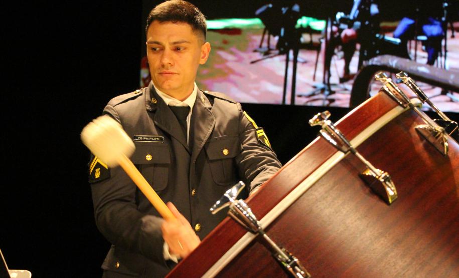 O concerto foi celebração uma especial em homenagem ao 170 anos da PMPR