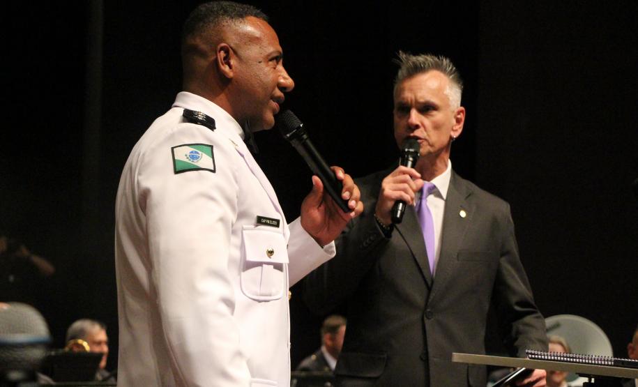 O concerto foi celebração uma especial em homenagem ao 170 anos da PMPR