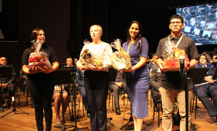 O concerto foi celebração uma especial em homenagem ao 170 anos da PMPR