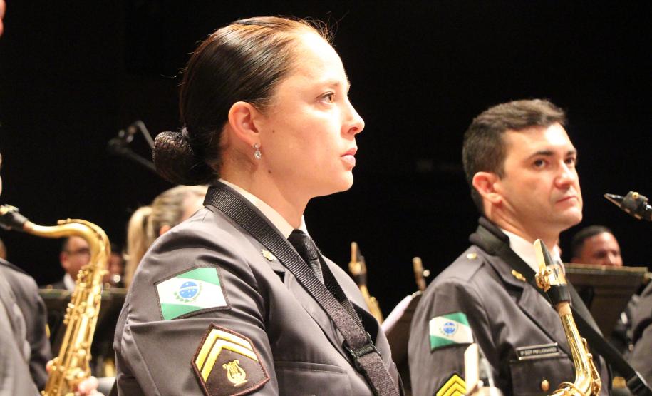 O concerto foi celebração uma especial em homenagem ao 170 anos da PMPR