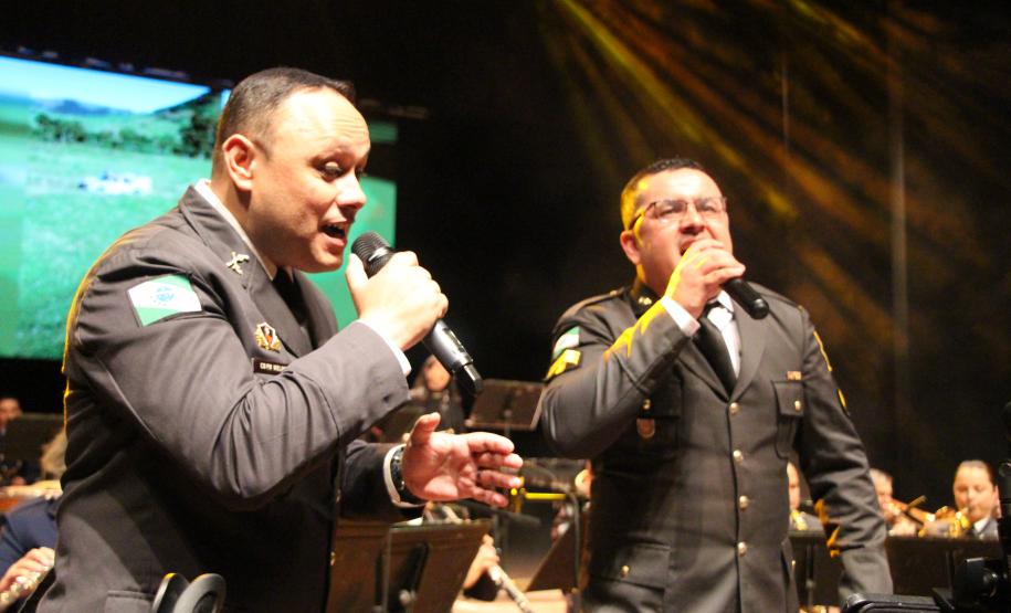 O concerto foi celebração uma especial em homenagem ao 170 anos da PMPR