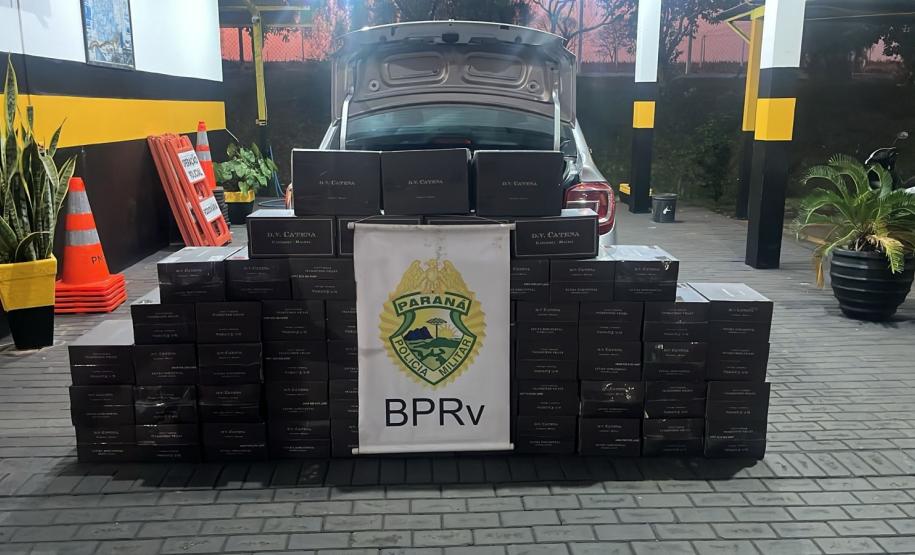 Batalhão de Polícia Rodoviária (BPRv), realizou grandes apreensões de drogas e mercadorias ilícitas por todo o estado do Paraná