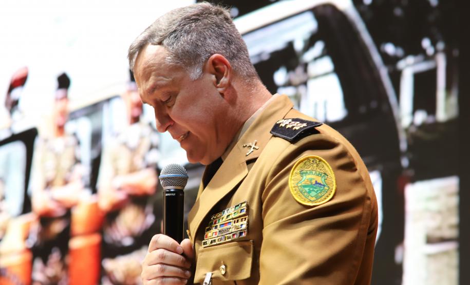 O Coronel André Cristiano Dorecki, que estava à frente do 3º CRPM, transmitiu oficialmente o comando ao Tenente-Coronel Carlos Alberto Rocha