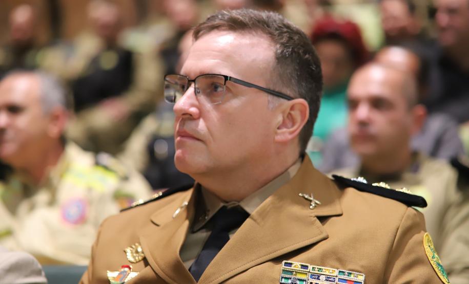 O Coronel André Cristiano Dorecki, que estava à frente do 3º CRPM, transmitiu oficialmente o comando ao Tenente-Coronel Carlos Alberto Rocha