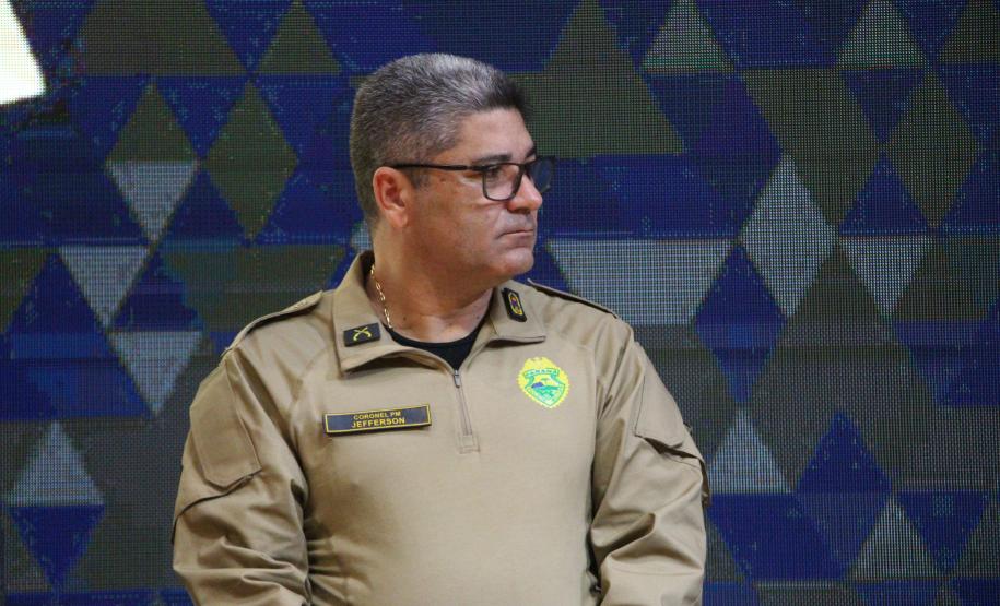 O Coronel André Cristiano Dorecki, que estava à frente do 3º CRPM, transmitiu oficialmente o comando ao Tenente-Coronel Carlos Alberto Rocha