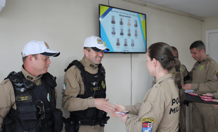 Café Outubro Rosa do BPTran