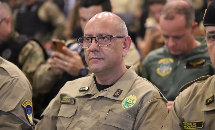 Durante o evento ocorreram homenagens, entrega de certificados e medalhas a policiais que se destacaram ao longo dos anos