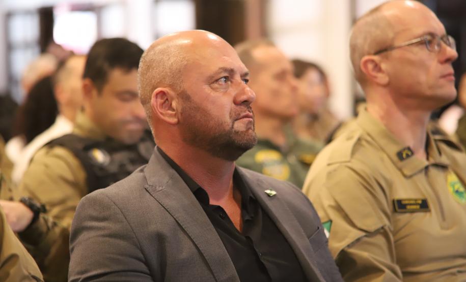 Durante o evento ocorreram homenagens, entrega de certificados e medalhas a policiais que se destacaram ao longo dos anos