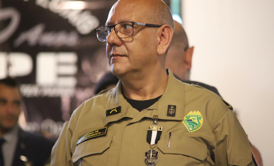 Durante o evento ocorreram homenagens, entrega de certificados e medalhas a policiais que se destacaram ao longo dos anos