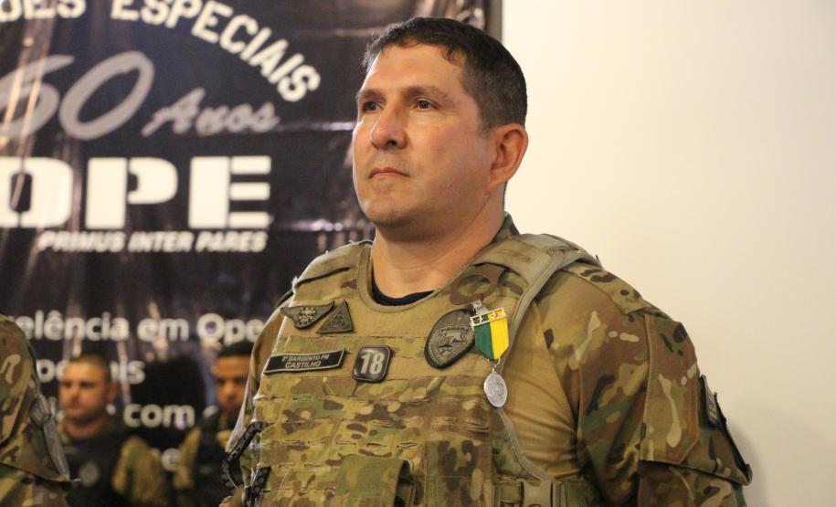Durante o evento ocorreram homenagens, entrega de certificados e medalhas a policiais que se destacaram ao longo dos anos