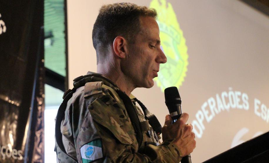 Durante o evento ocorreram homenagens, entrega de certificados e medalhas a policiais que se destacaram ao longo dos anos