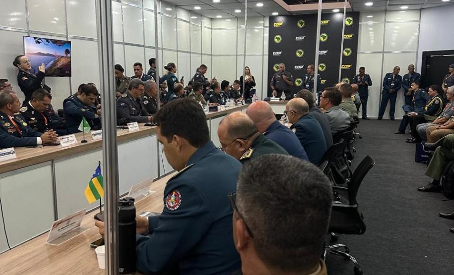 A Polícia Militar do Paraná (PMPR) esteve representada no Encontro de Comandantes Gerais das Polícias Militares do Brasil