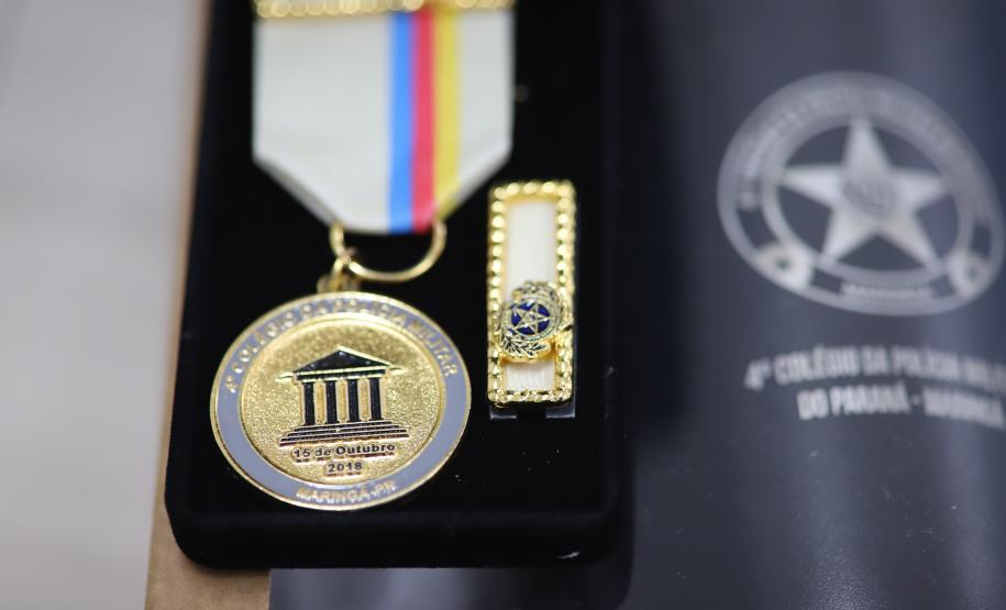 Comandante-geral da PMPR visita 4º Colégio da PM em Maringá