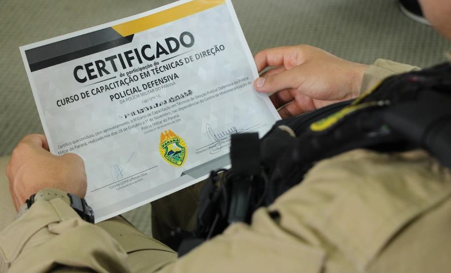 CURSO DE CAPACITAÇÃO EM TECNICAS DE DIREÇÃO POLICIAL DEFENSIVA