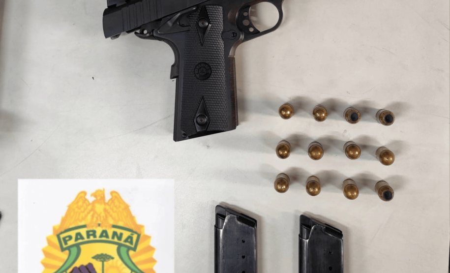 BPTRAN APREENDE ARMA DURANTE BLITZ EM CURITIBA