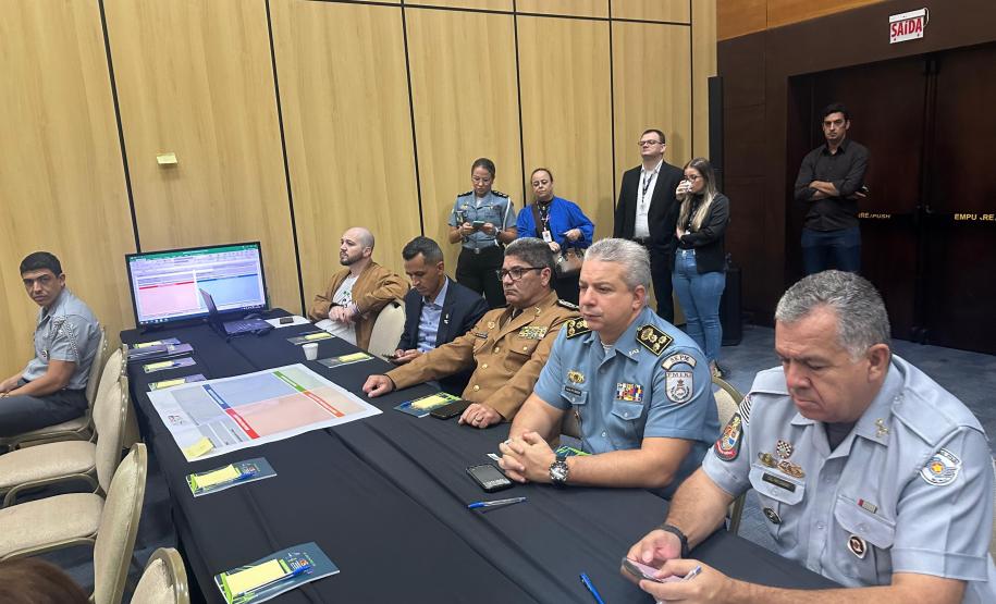 Comandante-Geral da PMPR participa do encontro do COSUD em Santa Catarina