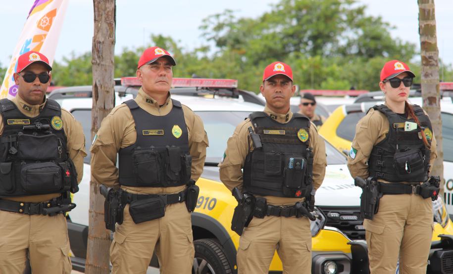 Com um contingente de mais de 700 policiais a PMPR atuará em diversas frentes para garantir a segurança