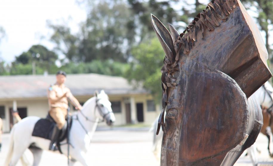 solenidade que marcou a conclusão do Curso de Policiamento Montado (CPMon)