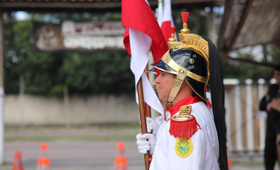 solenidade que marcou a conclusão do Curso de Policiamento Montado (CPMon)