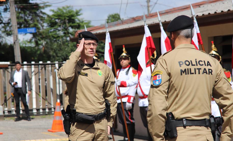 solenidade que marcou a conclusão do Curso de Policiamento Montado (CPMon)