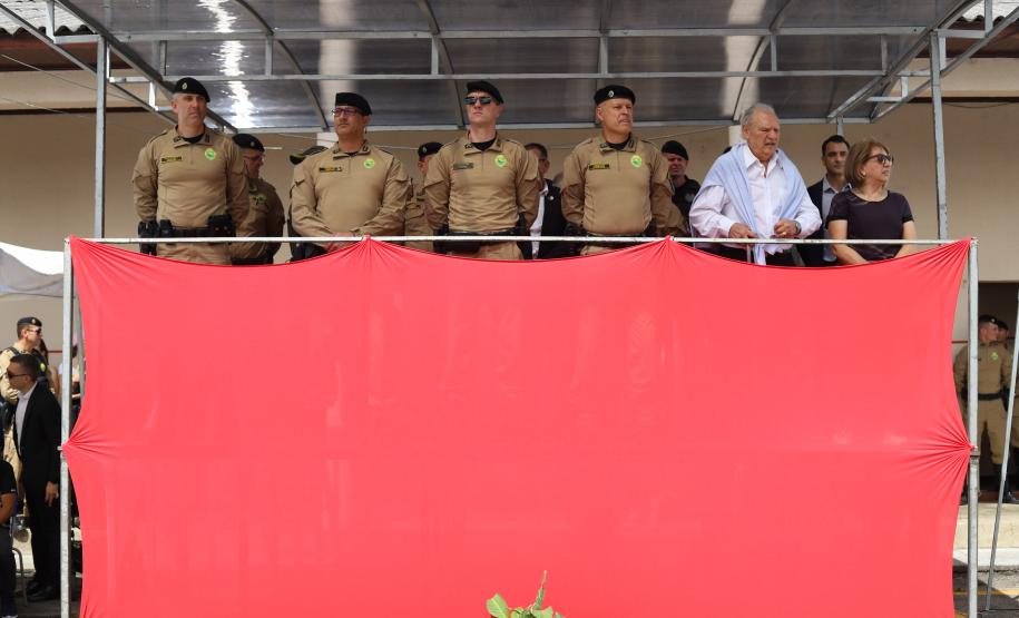 solenidade que marcou a conclusão do Curso de Policiamento Montado (CPMon)