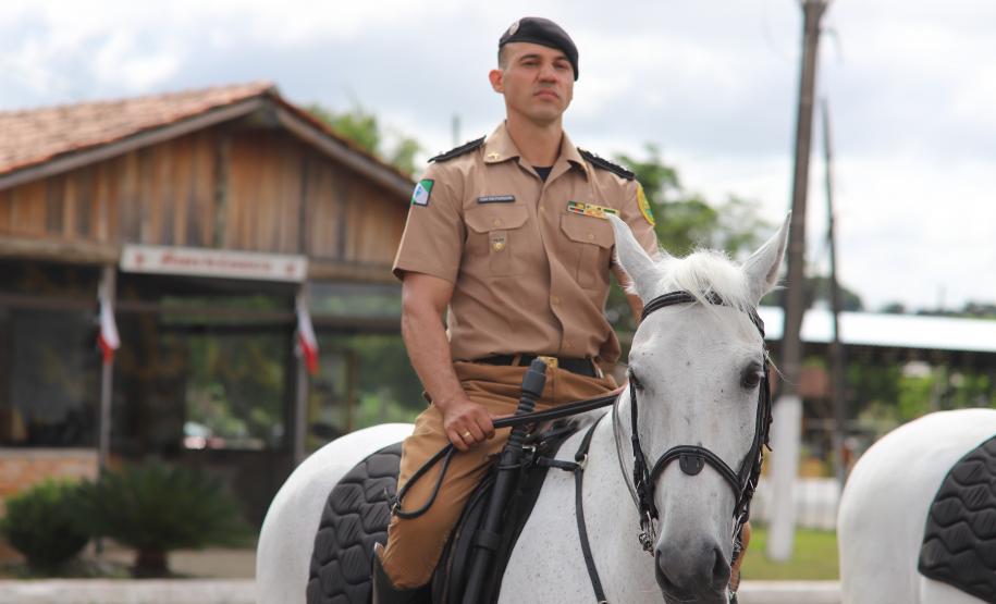 solenidade que marcou a conclusão do Curso de Policiamento Montado (CPMon)