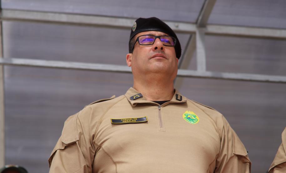 solenidade que marcou a conclusão do Curso de Policiamento Montado (CPMon)