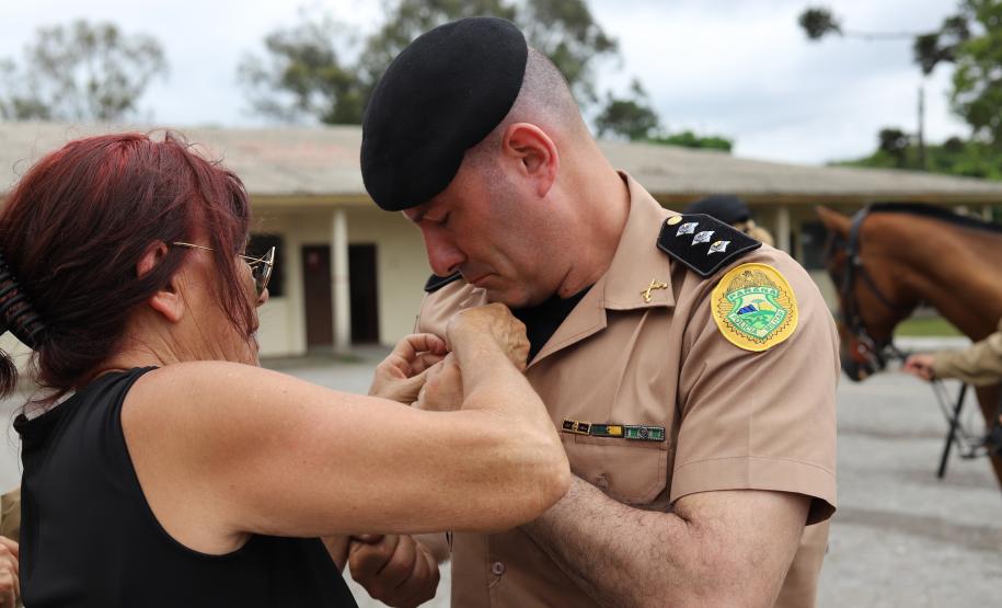 solenidade que marcou a conclusão do Curso de Policiamento Montado (CPMon)