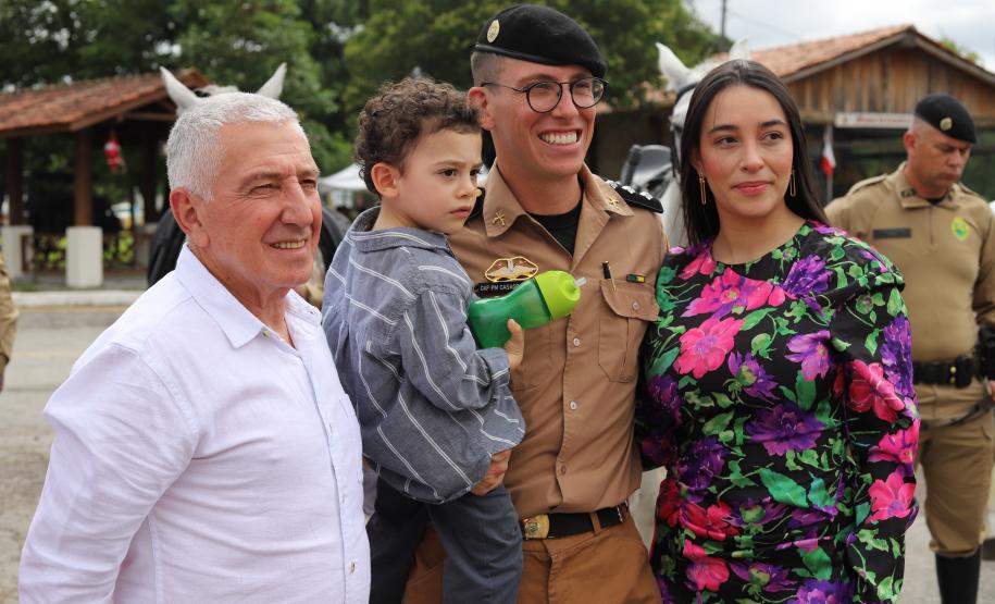 solenidade que marcou a conclusão do Curso de Policiamento Montado (CPMon)