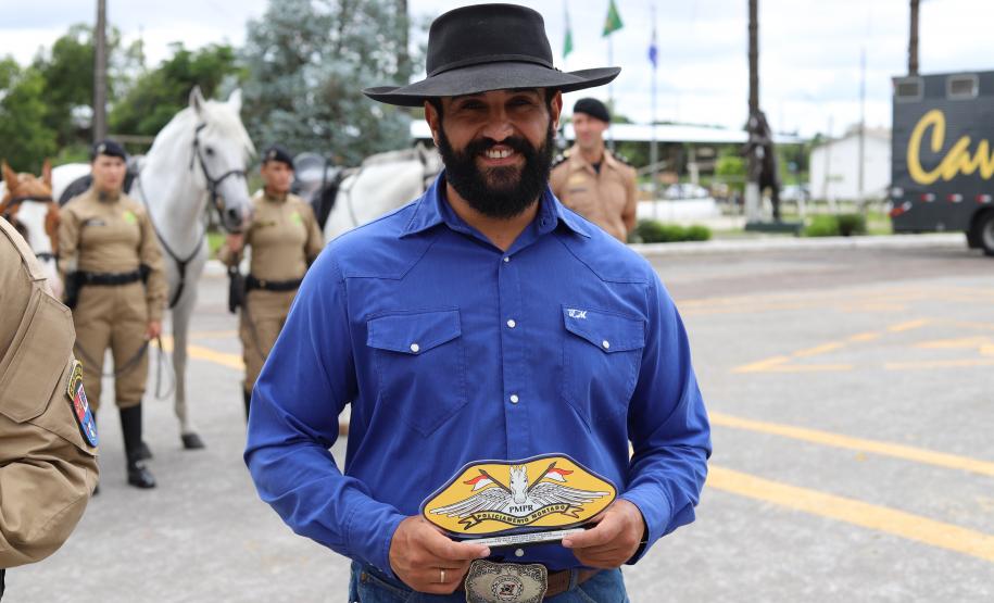 solenidade que marcou a conclusão do Curso de Policiamento Montado (CPMon)