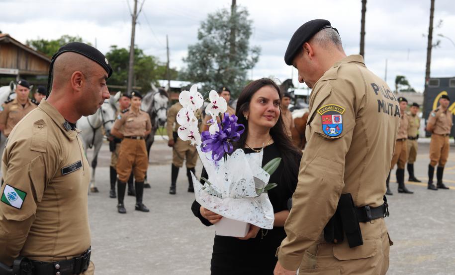 solenidade que marcou a conclusão do Curso de Policiamento Montado (CPMon)