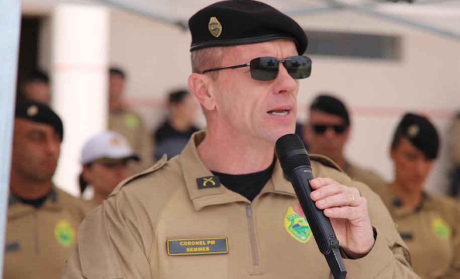 solenidade que marcou a conclusão do Curso de Policiamento Montado (CPMon)