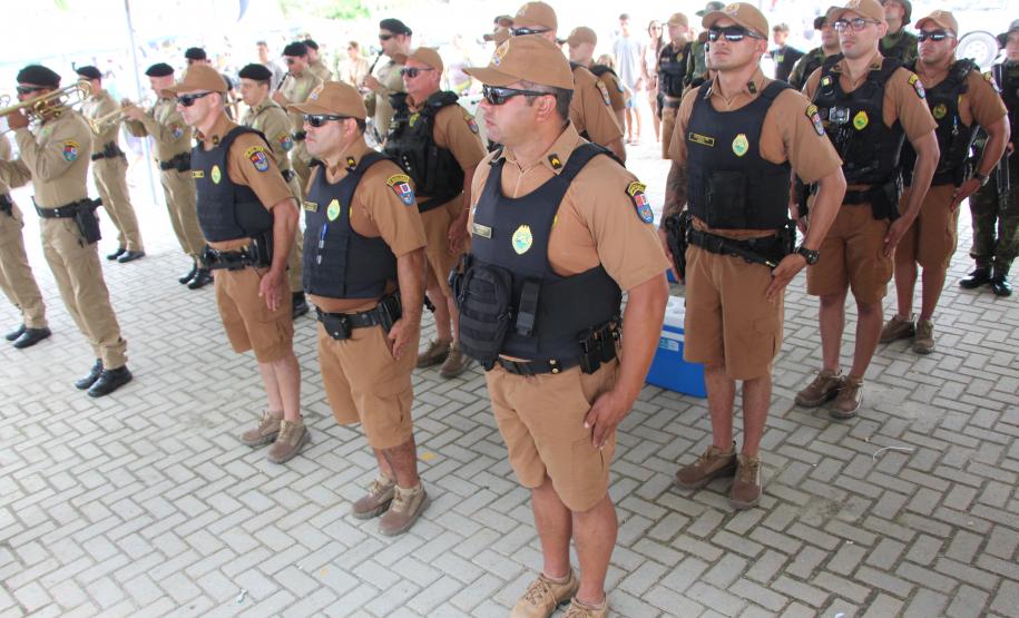 Com um contingente de mais de 700 policiais a PMPR atuará em diversas frentes para garantir a segurança