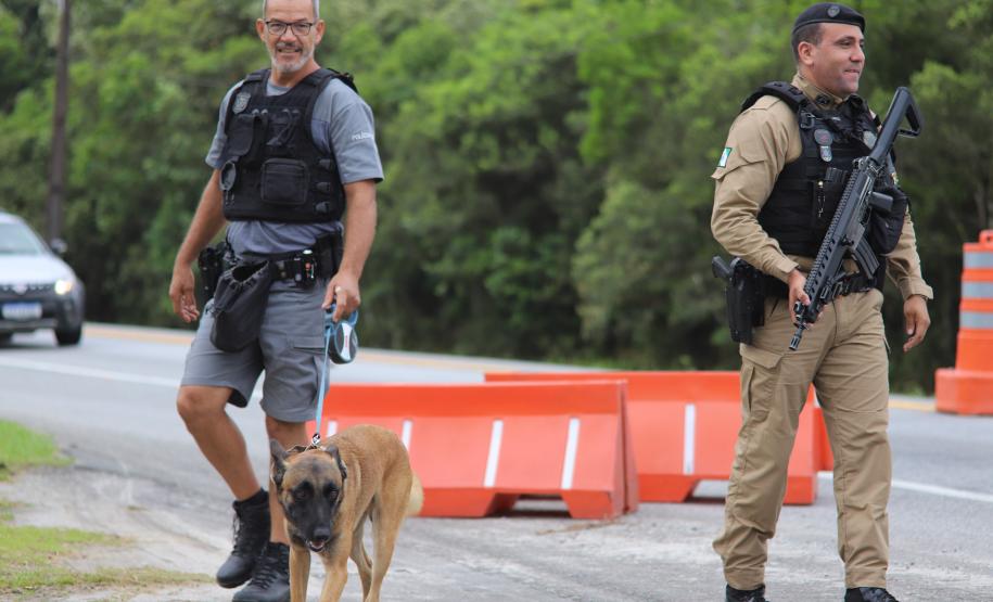 A ação, parte do programa Verão Maior Paraná, teve como objetivo garantir a segurança de moradores e turistas