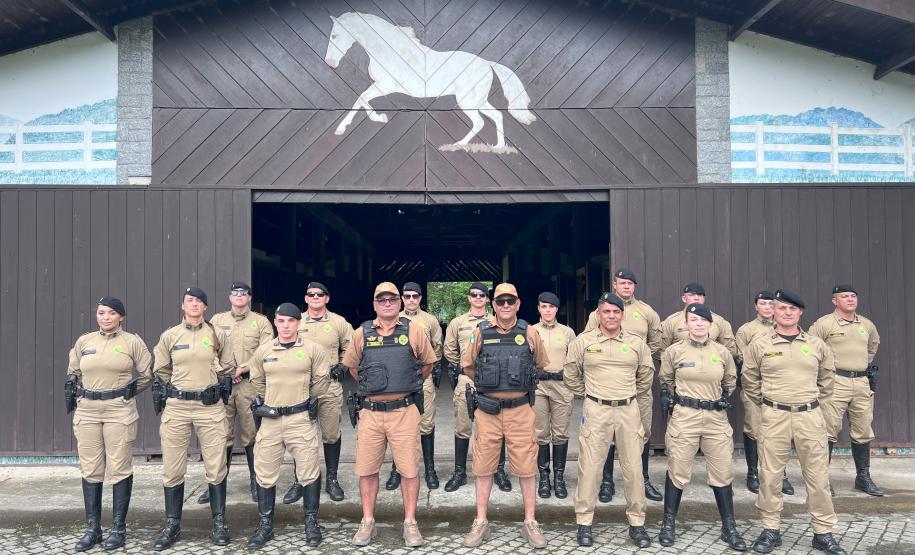 O coronel Jefferson Silva, acompanhado pelo Chefe do Estado-Maior, coronel Paulo Roberto Lima, realizaram encontros para acompanhar de perto as atividades