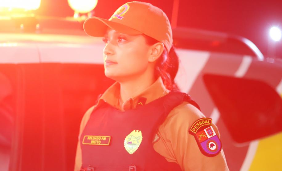 O policiamento ostensivo esteve presente nos locais de maior movimento, como praias, praças e eventos públicos, garantindo a segurança durante os shows e queima de fogos.