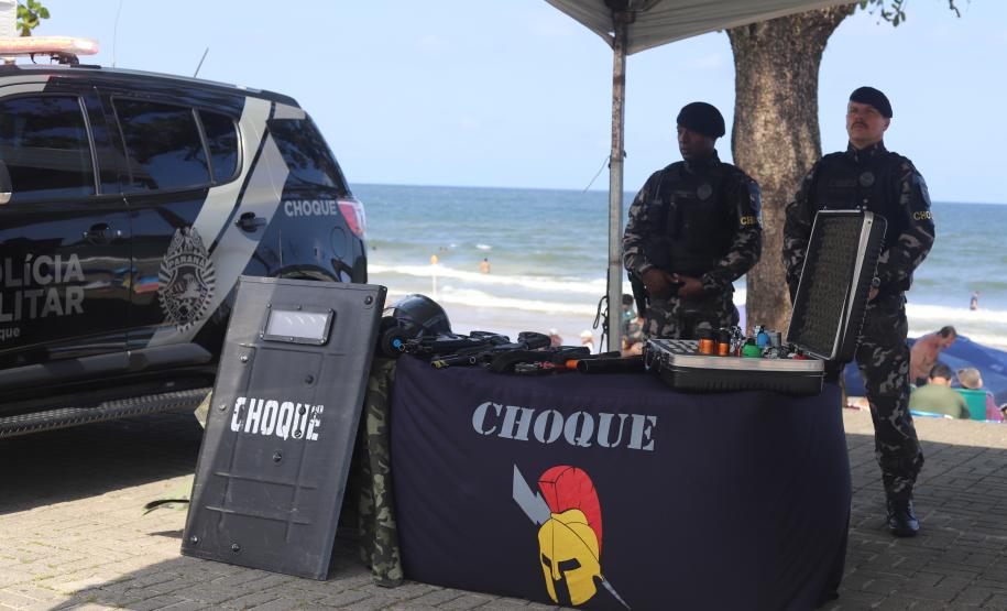 PMPR participa do Ciclo de Exposição das Forças de Segurança em Guaratuba