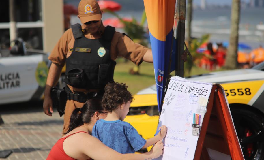 PMPR participa do Ciclo de Exposição das Forças de Segurança em Guaratuba