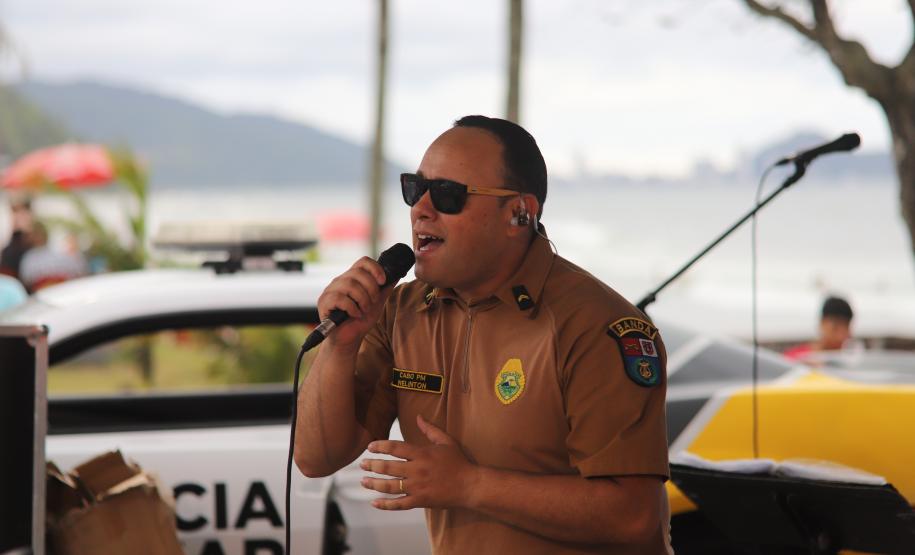 PMPR participa do Ciclo de Exposição das Forças de Segurança em Guaratuba