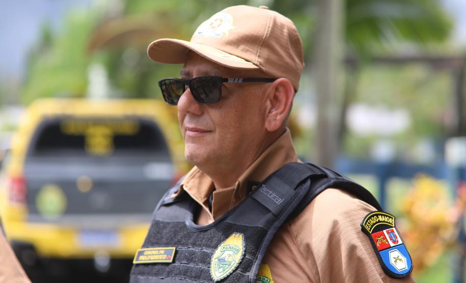 O coronel Jefferson Silva, acompanhado pelo Chefe do Estado-Maior, coronel Paulo Roberto Lima, realizaram encontros para acompanhar de perto as atividades