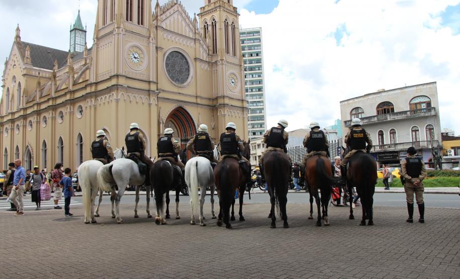 Polícia Militar do Paraná apresenta primeiros resultados de operação preventiva na região central