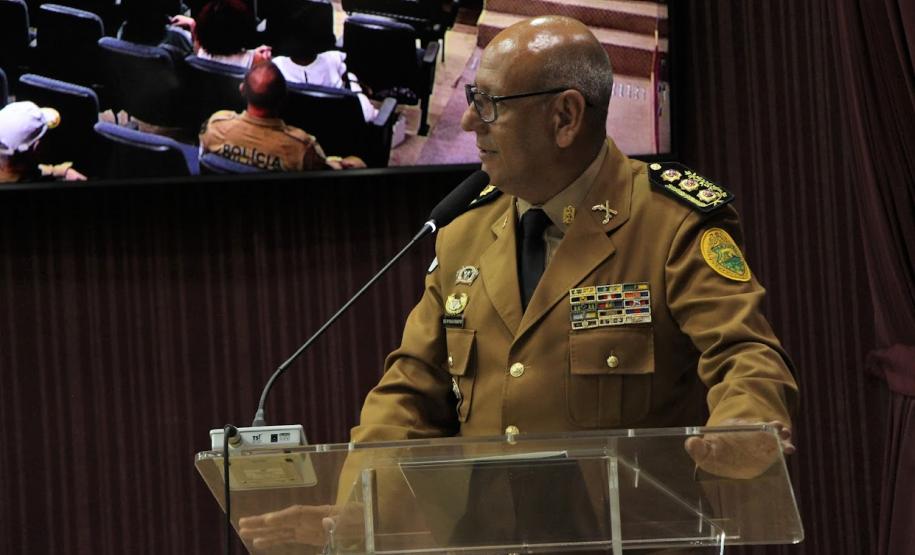 Polícia Militar do Paraná realiza cerimônia que marca a renovação de cinco diretorias da corporação