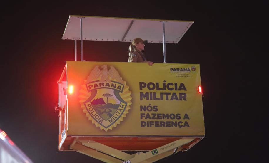 Polícia Militar do Paraná garante a segurança no penúltimo fim de semana de shows do Verão Maior