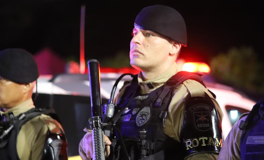 Polícia Militar do Paraná garante a segurança no penúltimo fim de semana de shows do Verão Maior