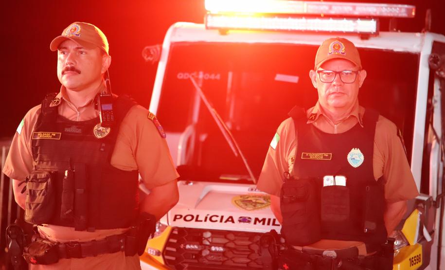 Polícia Militar do Paraná garante a segurança no penúltimo fim de semana de shows do Verão Maior