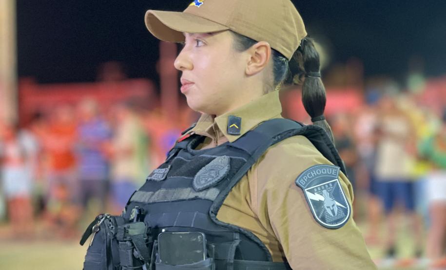 Polícia Militar do Paraná garante a segurança no penúltimo fim de semana de shows do Verão Maior