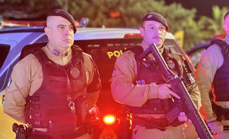 Polícia Militar do Paraná garante a segurança no penúltimo fim de semana de shows do Verão Maior