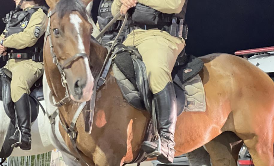 Polícia Militar do Paraná garante a segurança no penúltimo fim de semana de shows do Verão Maior