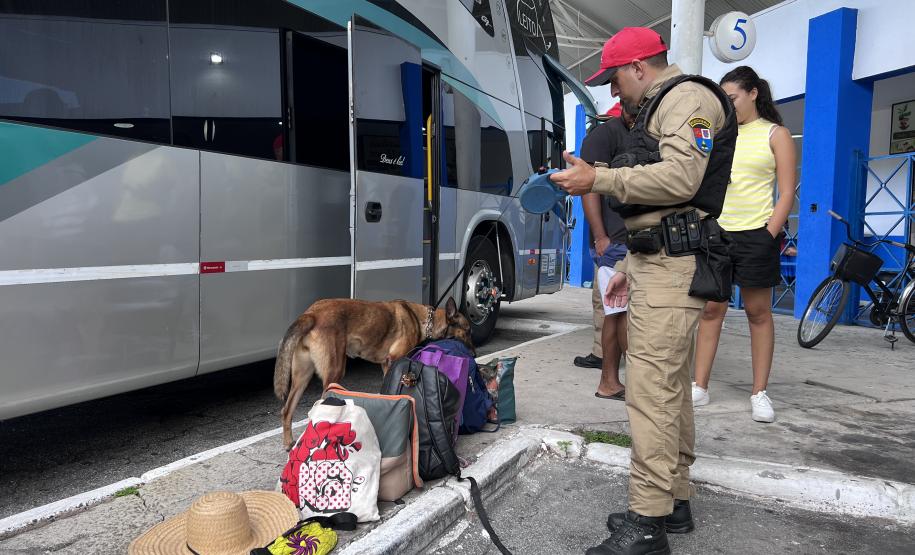 A Operação Cannis Fortis mobilizou todos os batalhões e unidades da corporação que possuem cães policiais